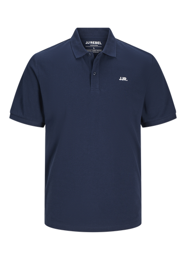 JJ Rebel Navy Logo Polo Shirt