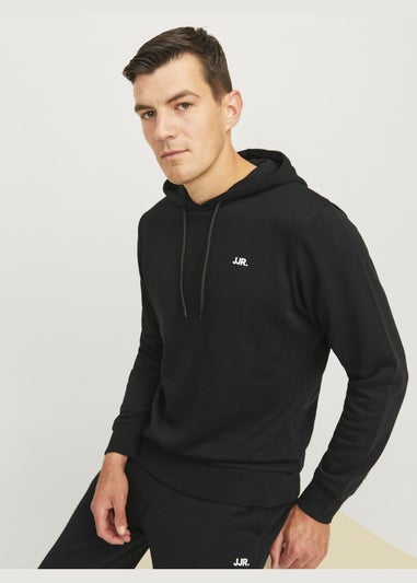 JJ Rebel Black Logo Hoodie