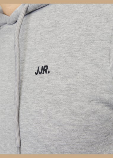 JJ Rebel Grey Logo Hoodie