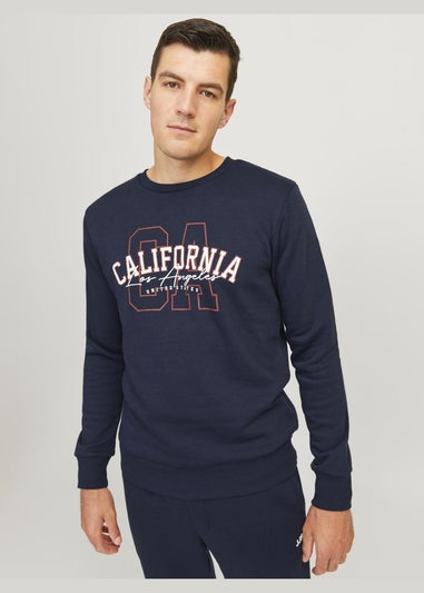 JJ Rebel Navy California Sweatshirt