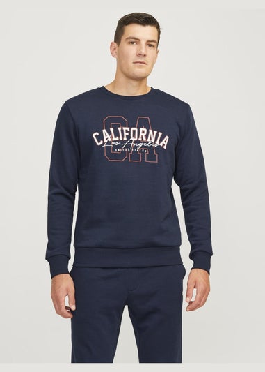 JJ Rebel Navy California Sweatshirt