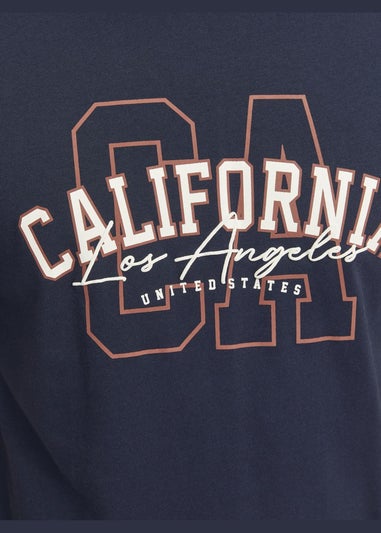 JJ Rebel Navy California T-Shirt