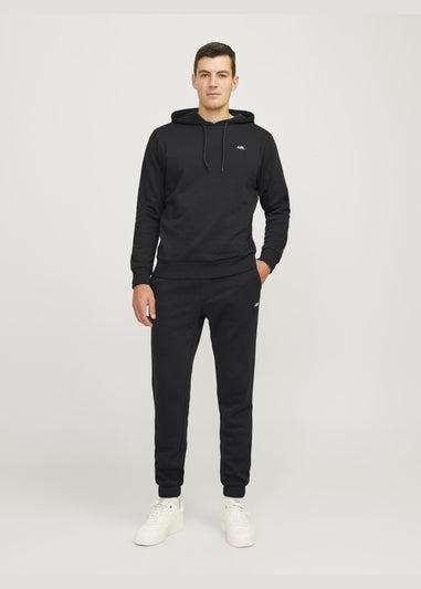 JJ Rebel Black Logo Jogging Bottoms