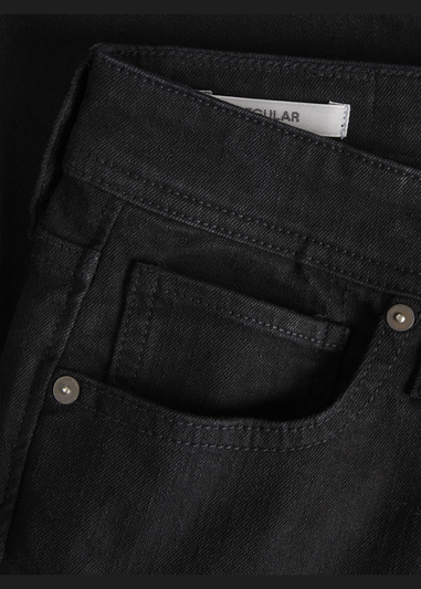 JJ Rebel Black Slim Fit Jeans