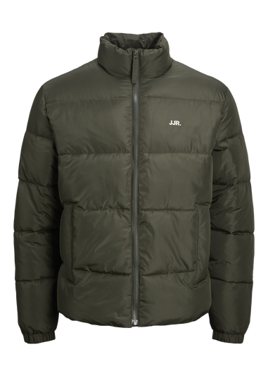 JJ Rebel Green Padded Puffer Coat