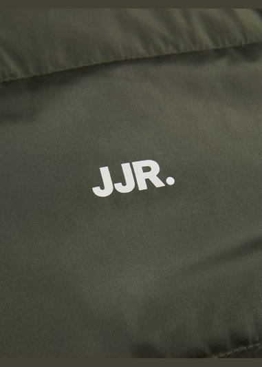 JJ Rebel Green Padded Puffer Coat