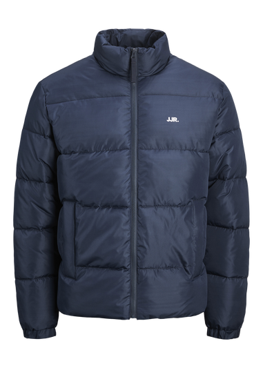 JJ Rebel Navy Padded Puffer Coat