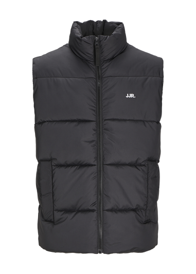 JJ Rebel Black Padded Gilet