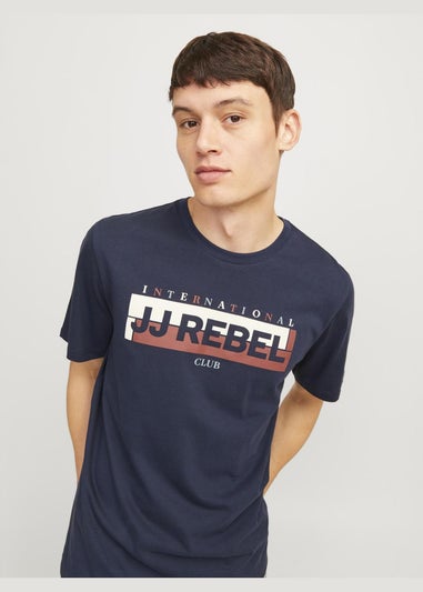 JJ Rebel Navy Nathan T-Shirt