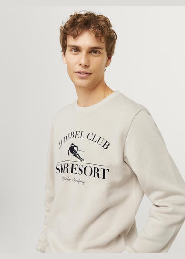 JJ Rebel Cream Club Sweatshirt