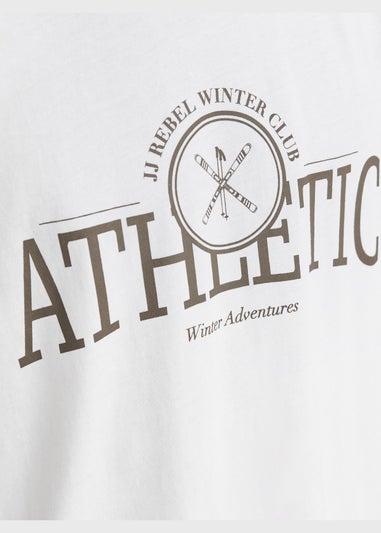 JJ Rebel White Atheltic T-Shirt