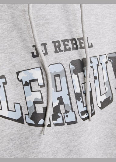 JJ Rebel Grey Dare To Be Bold Hoodie