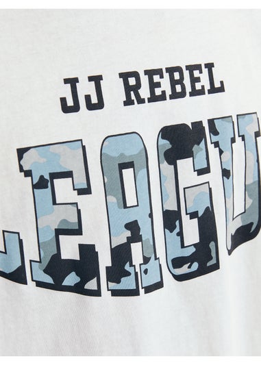 JJ Rebel White League T-Shirt