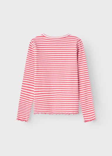 Name It Kids Pink Striped T-Shirt (6-12yrs)