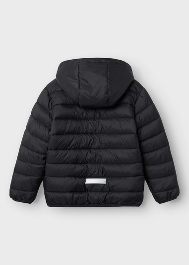 Name It Kids Black Urban Coat (6-12yrs)