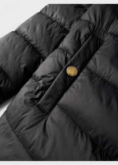 Name It Kids Black Padded Coat (6-12yrs)