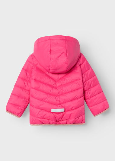 Name It Kids Pink Padded Coat (9mths-5yrs)