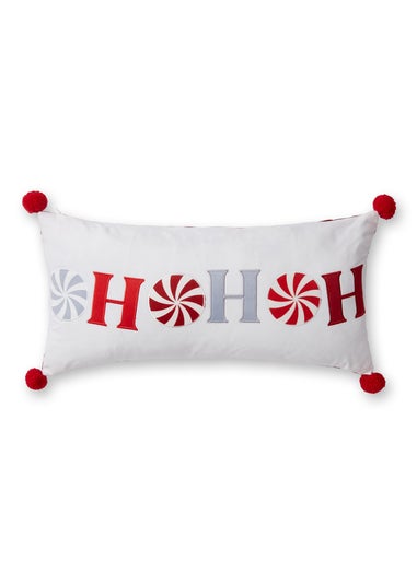 Catherine Lansfield Christmas Ho Ho Ho Cushion (30x60 cm)