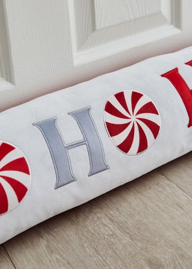 Catherine Lansfield Christmas Ho Ho Ho Door Draught Excluder (90x20cm)