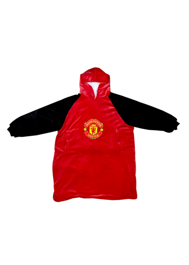 Manchester United FC Wearable Hooded Snuggle Fleece