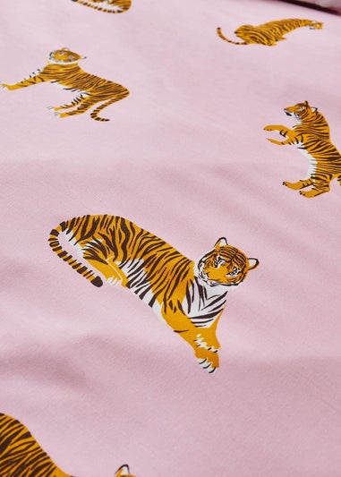 Sassy B Tiger Soft Microfibre Reversible Duvet Cover Set