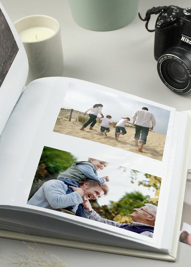 Personalised Memento Company Ivory Birthday Square Photo Album