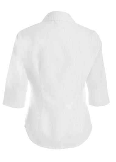 Quiz White Button Down Shirt