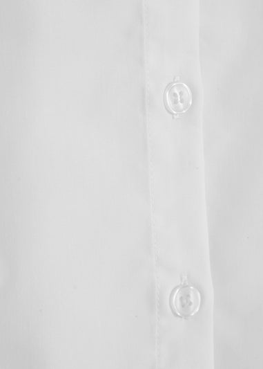 Quiz White Button Down Shirt