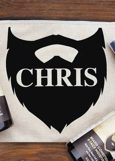 Personalised Memento Company Stone Name Only Beard Kit