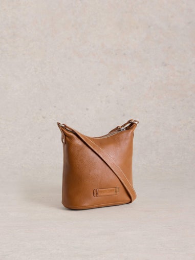 Mini Fern Crossbody-Tasche aus Leder