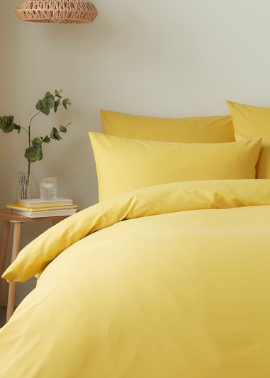 Appletree Style Pure Cotton Yellow Duvet Cover Set