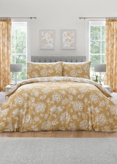 Dreams & Drapes Design Mishka Gold Duvet Cover Set