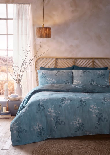 Drift Home Flynn Blue Duvet Cover Set