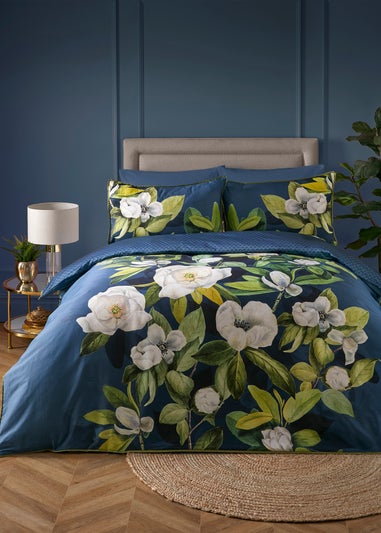 Soiree Alaya Teal Duvet Cover Set