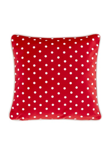 Fusion Festive Gonks Christmas Red Velvet Filled Cushion (43cm x 43cm)