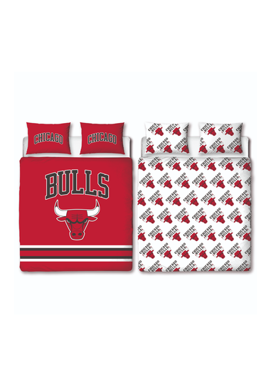 NBA Bulls Reversible Duvet Cover Set