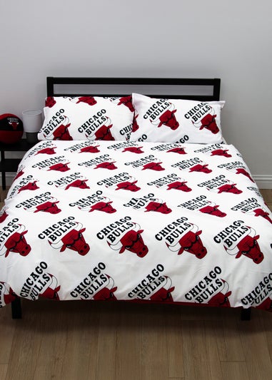 NBA Bulls Reversible Duvet Cover Set