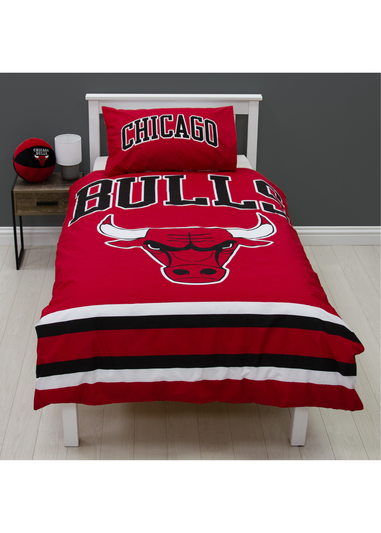 NBA Bulls Reversible Duvet Cover Set