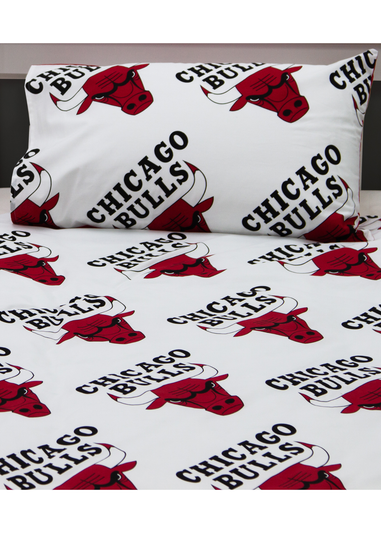 NBA Bulls Reversible Duvet Cover Set