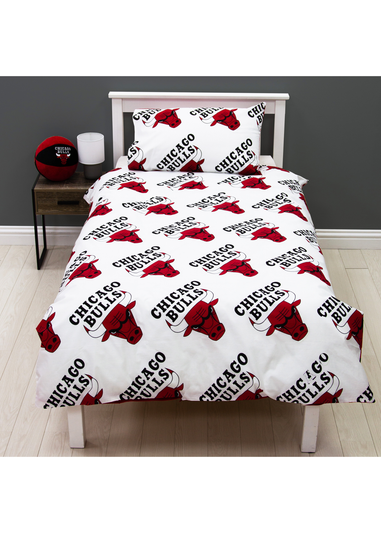 NBA Bulls Reversible Duvet Cover Set