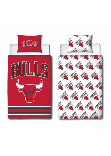 NBA Bulls Reversible Duvet Cover Set