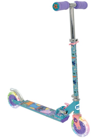 Disney Stitch Folding Inline Scooter with Light Up Wheels