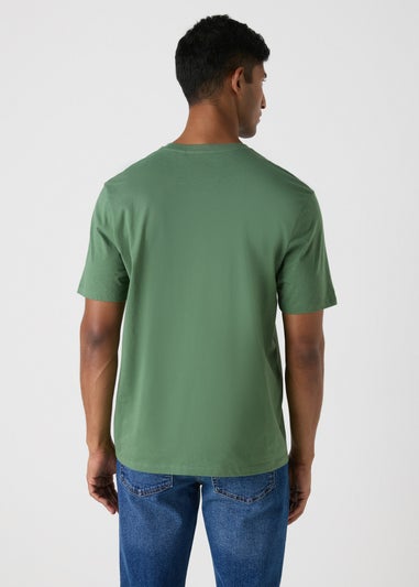 Green Essential Crew Neck T-Shirt