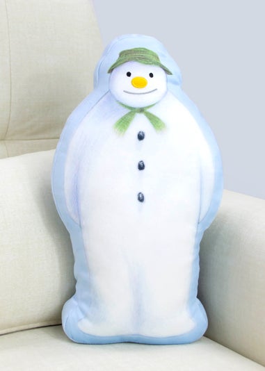 Character World Snowman Shaped Decorative Christmas Cushion