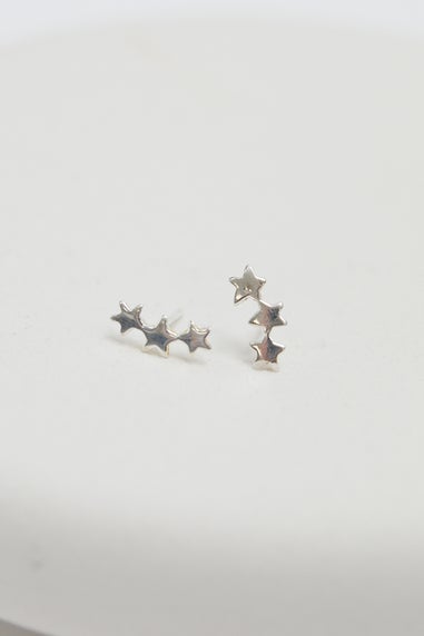 Simply Silver Sterling Silver 925 Silver  Star Stud Earring