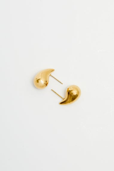 Jon Richard Gold Plated Teardrop Earrings