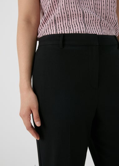 Et Vous Black Straight Leg Trousers