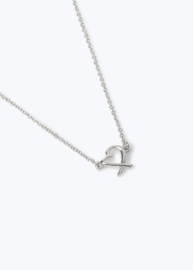 Muse Silver Heart Pendant Necklace