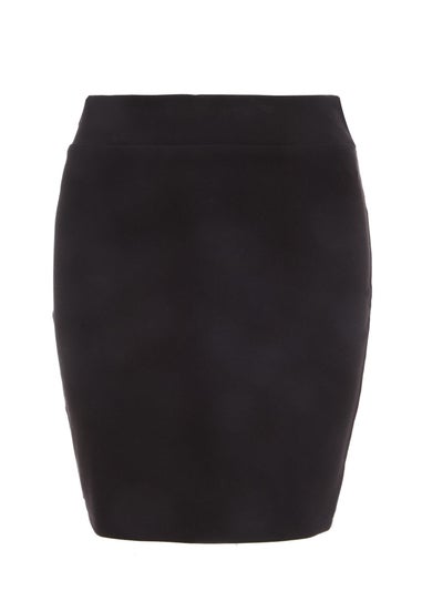 Quiz Black Stretch Bodycon Mini Skirt