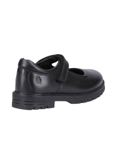 Hush Puppies Girls Black Tanya Senior School Shoes (Older 6-7)